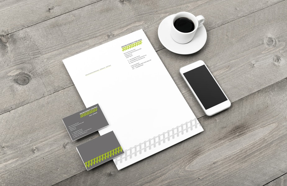 Briefbogen, Visitenkarte und Logodesign von Yana Chepurnaya Luchs Design Bremen